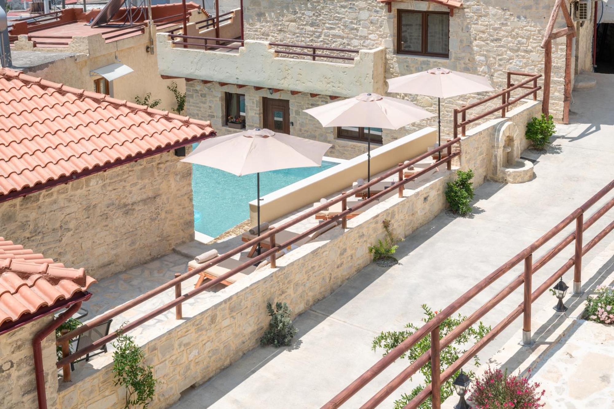 Draganigo Luxury Stone Houses 40 Min From Matala Ano Moulia 外观 照片