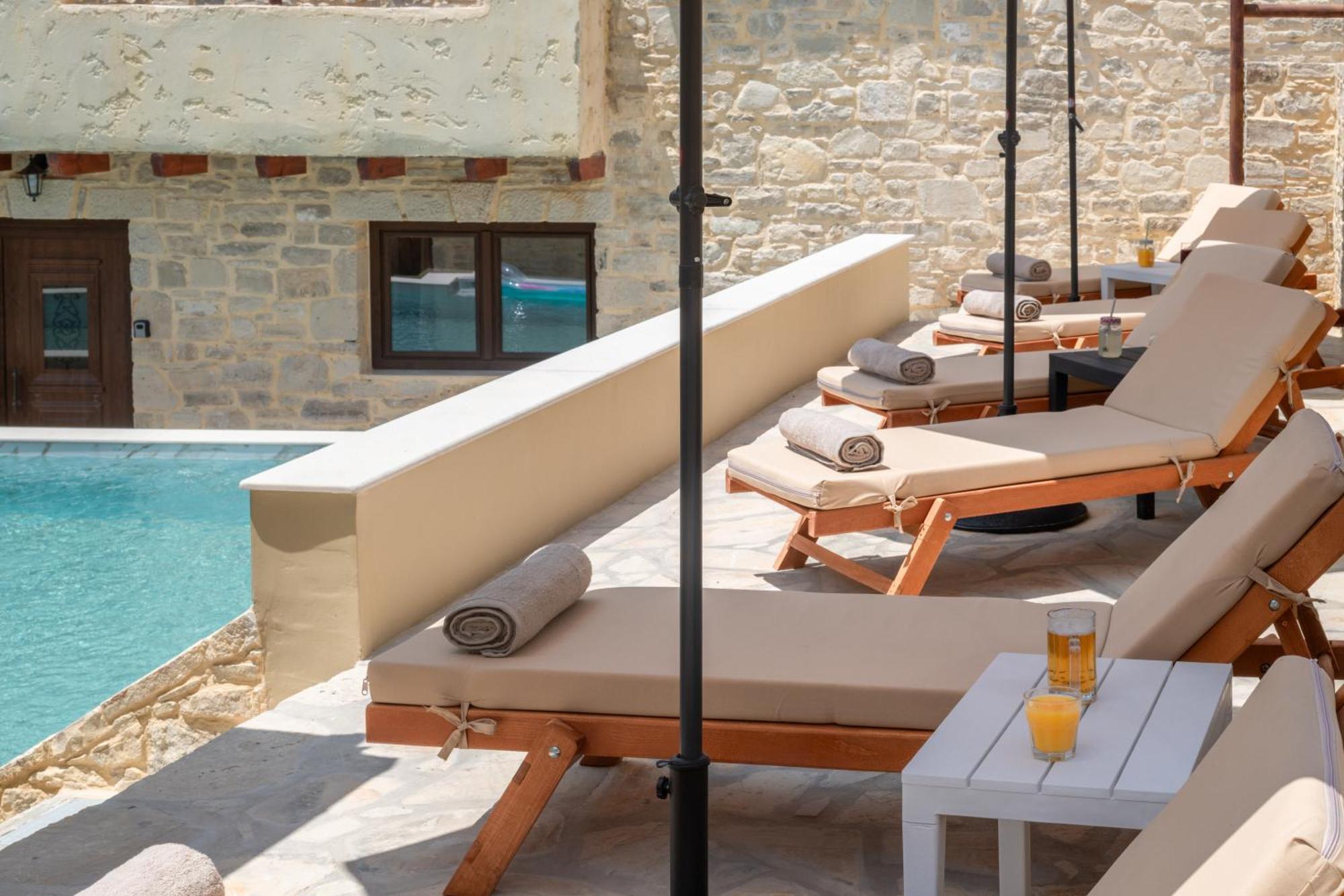 Draganigo Luxury Stone Houses 40 Min From Matala Ano Moulia 外观 照片