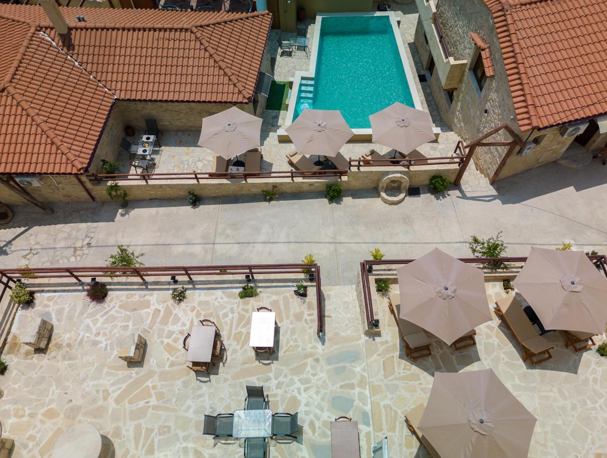 Draganigo Luxury Stone Houses 40 Min From Matala Ano Moulia 外观 照片