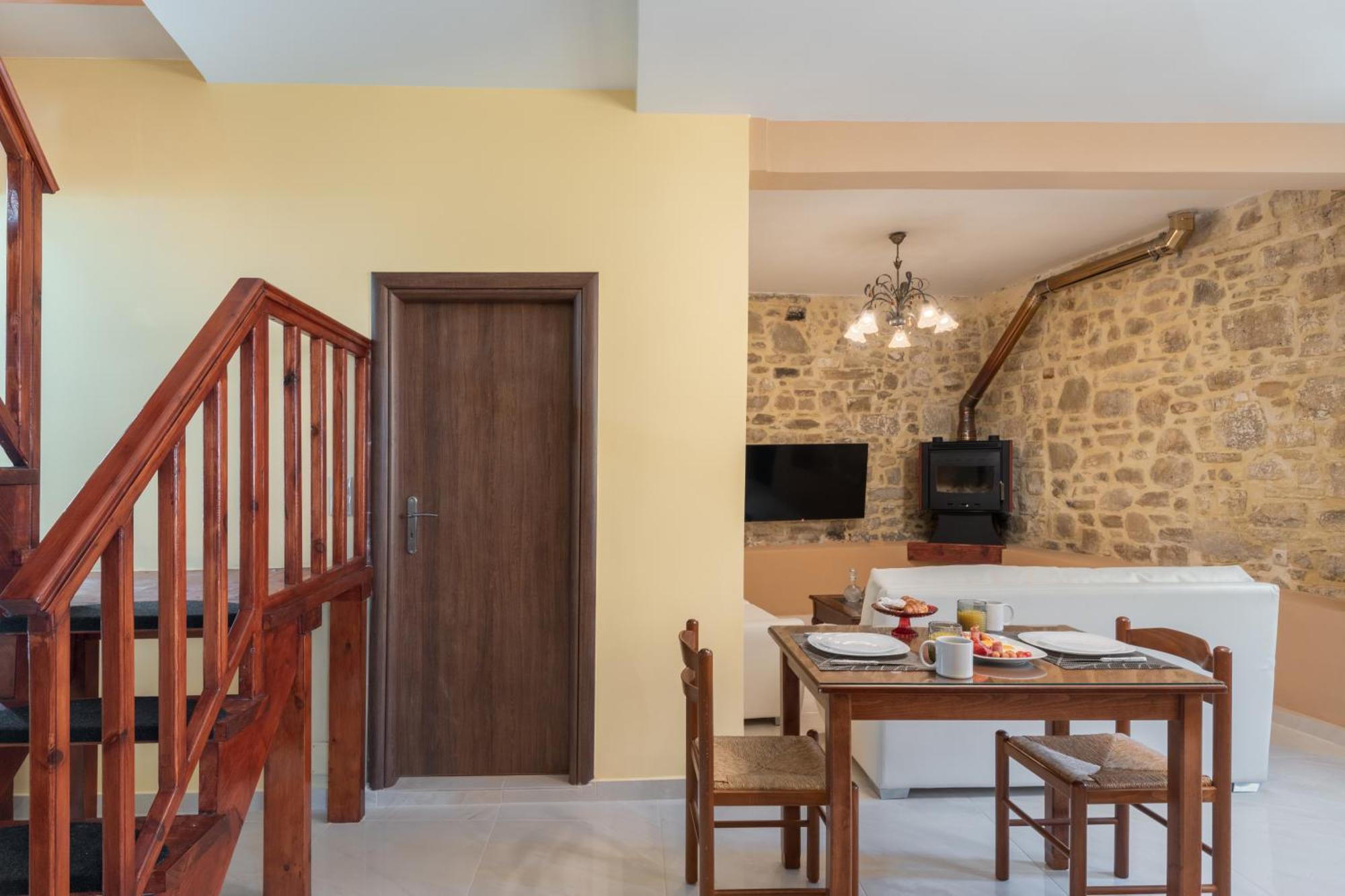 Draganigo Luxury Stone Houses 40 Min From Matala Ano Moulia 客房 照片