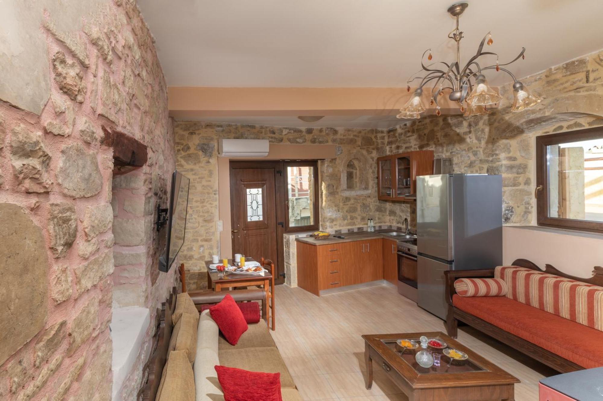 Draganigo Luxury Stone Houses 40 Min From Matala Ano Moulia 客房 照片